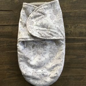 Newborn winter Sherpa fleece swaddle sleep sack